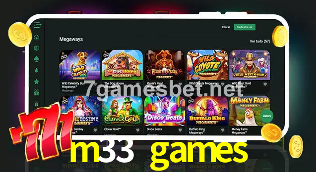 m33 games aplicativo